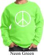 Kids Peace Sweatshirt Basic Peace White Sweat Shirt