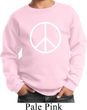 Kids Peace Sweatshirt Basic Peace White Sweat Shirt