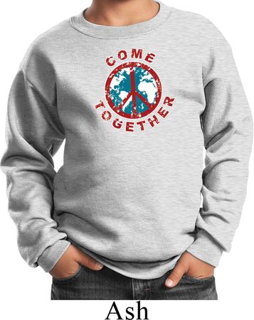 Kids Peace Sweatshirt Come Together Sweat Shirt