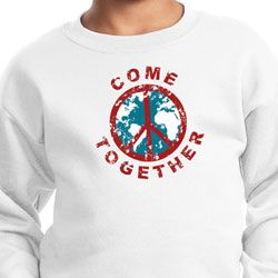 Kids Peace Sweatshirt Come Together Sweat Shirt