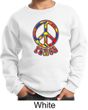 Kids Peace Sweatshirt Funky Peace Sweat Shirt