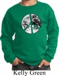 Kids Peace Sweatshirt Peace Earth Sweat Shirt