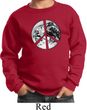 Kids Peace Sweatshirt Peace Earth Sweat Shirt