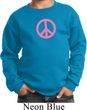 Kids Peace Sweatshirt Pink Peace Sweat Shirt