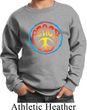 Kids Peace Sweatshirt Psychedelic Peace Sweat Shirt