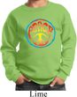 Kids Peace Sweatshirt Psychedelic Peace Sweat Shirt