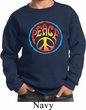 Kids Peace Sweatshirt Psychedelic Peace Sweat Shirt