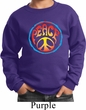 Kids Peace Sweatshirt Psychedelic Peace Sweat Shirt