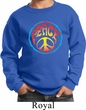 Kids Peace Sweatshirt Psychedelic Peace Sweat Shirt