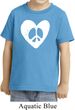 Kids Peace Tee Hippie Heart Peace Toddler T-shirt