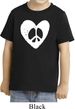 Kids Peace Tee Hippie Heart Peace Toddler T-shirt