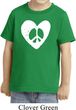 Kids Peace Tee Hippie Heart Peace Toddler T-shirt