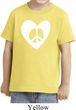 Kids Peace Tee Hippie Heart Peace Toddler T-shirt