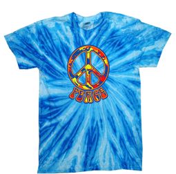 Kids Peace Tie Dye Shirt Funky Peace Blueberry Twist Youth Tie Dye Kids Peace Tie Dye Shirt Funky Peace Blueberry Twist Youth Tie Dye