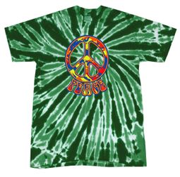 Kids Peace Tie Dye Shirt Funky Peace Dark Green Twist Youth Tie Dye Kids Peace Tie Dye Shirt Funky Peace Dark Green Twist Youth Tie Dye