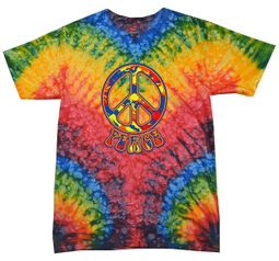 Kids Peace Tie Dye Shirt Funky Peace Woodstock Youth Tie Dye Kids Peace Tie Dye Shirt Funky Peace Woodstock Youth Tie Dye