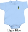 Kids Pineapple Patch Pocket Print Baby Romper