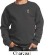 Kids Pineapple Patch Pocket Print Youth Sweatshirt