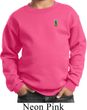 Kids Pineapple Patch Pocket Print Youth Sweatshirt
