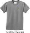Kids Pineapple Patch Pocket Print Youth T-shirt