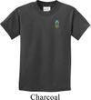 Kids Pineapple Patch Pocket Print Youth T-shirt