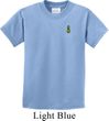 Kids Pineapple Patch Pocket Print Youth T-shirt