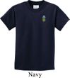 Kids Pineapple Patch Pocket Print Youth T-shirt