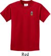 Kids Pineapple Patch Pocket Print Youth T-shirt