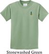 Kids Pineapple Patch Pocket Print Youth T-shirt