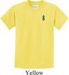 Kids Pineapple Patch Pocket Print Youth T-shirt