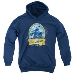 Clearance - Kids Polar Express TRUE BELIEVER Hoodie - Navy Blue