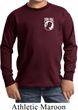 Kids Pow Mia Pocket Print Youth Long Sleeve