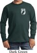 Kids Pow Mia Pocket Print Youth Long Sleeve