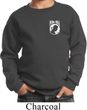 Kids Pow Mia Pocket Print Youth Sweatshirt