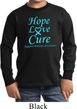 Kids Prostate Cancer Hope Love Cure Youth Long Sleeve