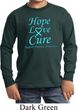 Kids Prostate Cancer Hope Love Cure Youth Long Sleeve
