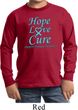 Kids Prostate Cancer Hope Love Cure Youth Long Sleeve