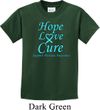 Kids Prostate Cancer Hope Love Cure Youth T-shirt