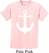 Kids Sailing Shirt White Anchor Tee T-Shirt
