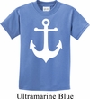 Kids Sailing Shirt White Anchor Tee T-Shirt