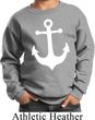 Kids Sailing Sweatshirt White Anchor Sweat Shirt