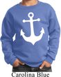 Kids Sailing Sweatshirt White Anchor Sweat Shirt