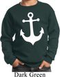 Kids Sailing Sweatshirt White Anchor Sweat Shirt