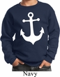 Kids Sailing Sweatshirt White Anchor Sweat Shirt