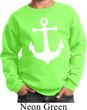 Kids Sailing Sweatshirt White Anchor Sweat Shirt