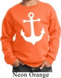 Kids Sailing Sweatshirt White Anchor Sweat Shirt