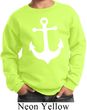 Kids Sailing Sweatshirt White Anchor Sweat Shirt