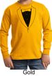 Kids Shirt Basic Black Tuxedo Long Sleeve Tee T-Shirt