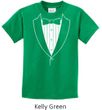 Kids Shirt Basic White Tuxedo Tee T-Shirt