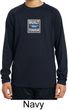 Kids Shirt Built Ford Tough Small Print Dry Wicking Long Sleeve Shirt
